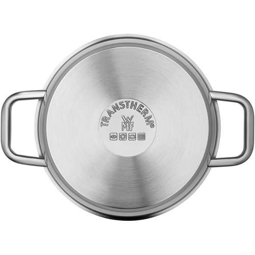 Iconic gryte 22 cm /4,7 L med lokk, rustfritt stål  