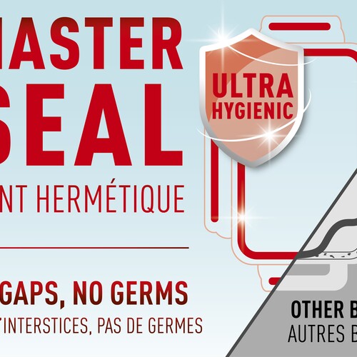 MasterSeal Glass Rectangular 3000 ml Matboks 