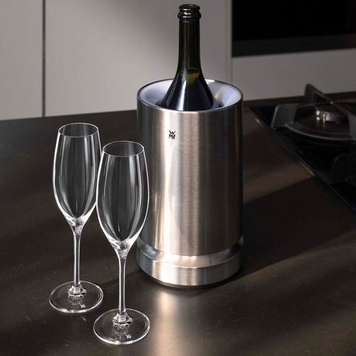 Ambient champagne- og vinkjøler med LED-lys 