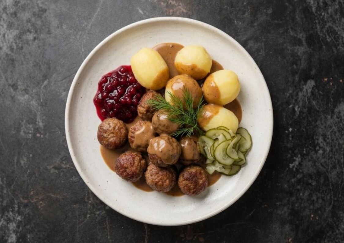 Slik serverer du kjøttboller på klassisk vis