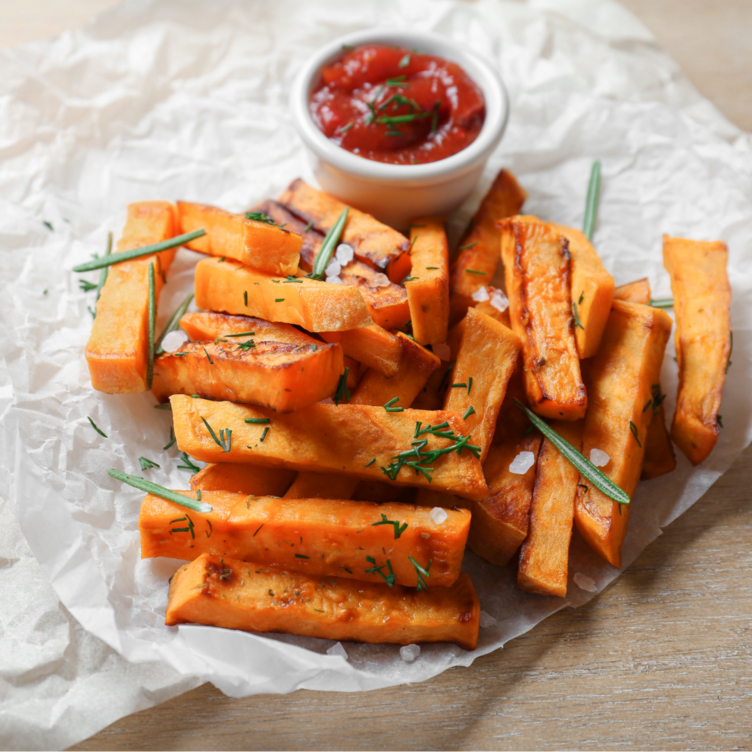 Lage pommes frites i airfryer