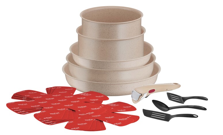 Ingenio Delight stekepanne og grytesett 17 deler