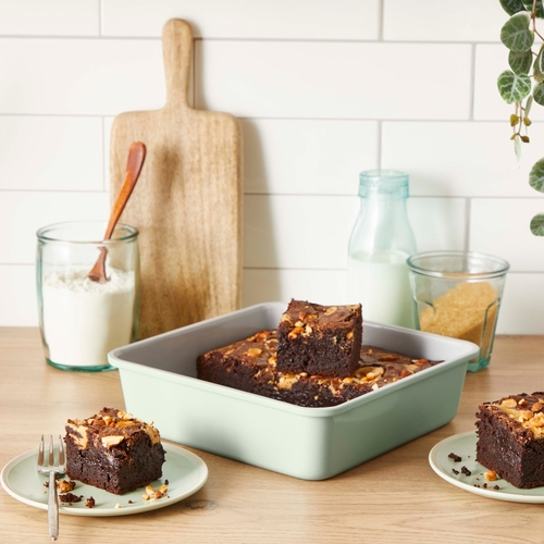 Ceramik sett med bakeformer 8 deler