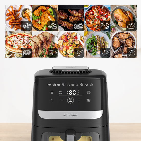 Easy Fry Silence Black Vision air fryer 5L