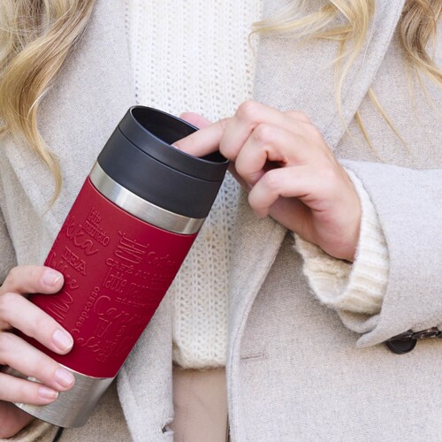 Travel Mug Classic Termokopp 0,36 l Mørkerød 