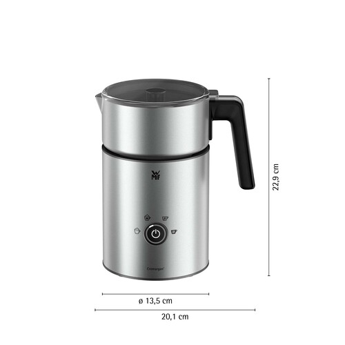 Lono SIlk melkeskummer 0,5 L med 4 programmer, rustfritt stål 