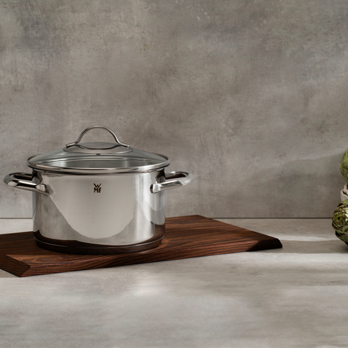 Provence Plus gryte 20 cm /3,3 L med lokk, i rustfritt stål 