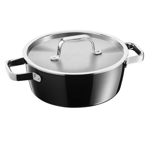 Fusiontec Aromatic LC 22 cm/ 3,1 l. w. lid, black