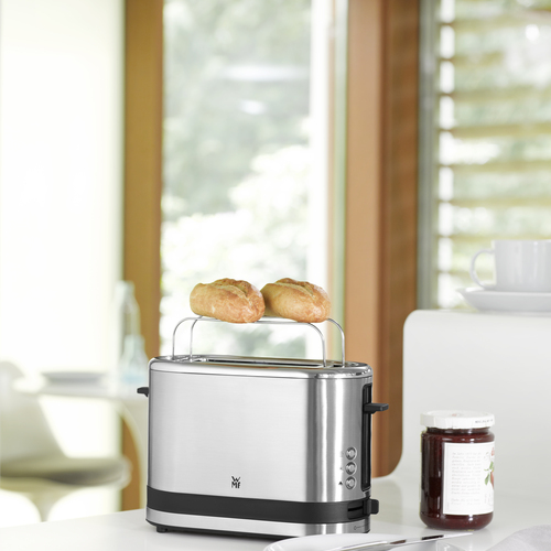 KitchenMinis brødrister – for 1 skive ,rustfritt stål 
