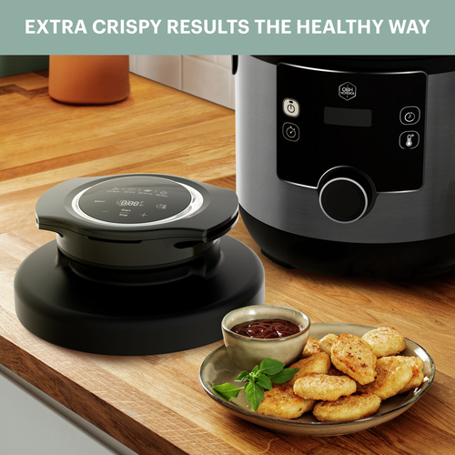 Turbo Cuisine & Fry multikoker airfryer svart