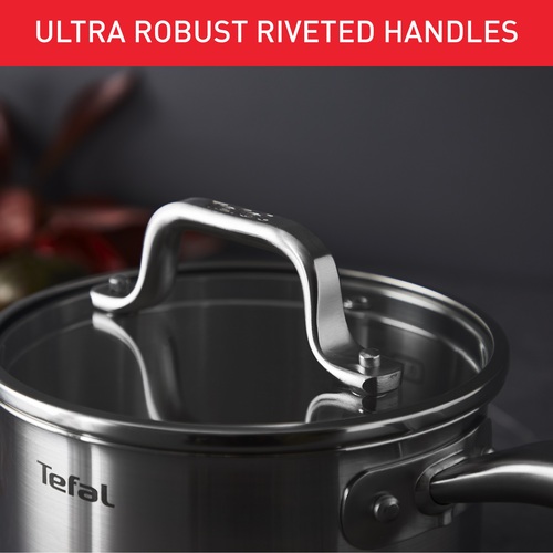 Virtuoso Kjele 16 cm med lokk 1,5 l Rustfritt stål 