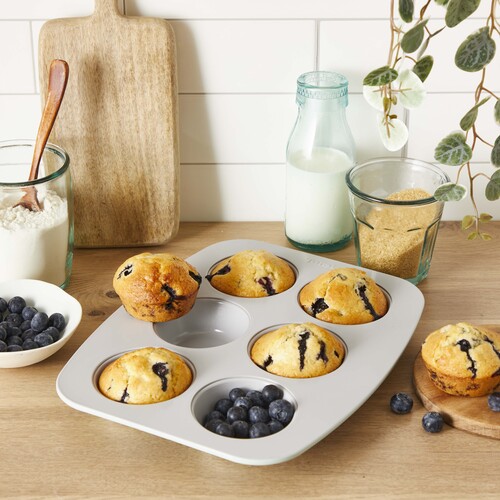 Ceramik muffinsform 6 stk. 27,5 x 22,5 cm