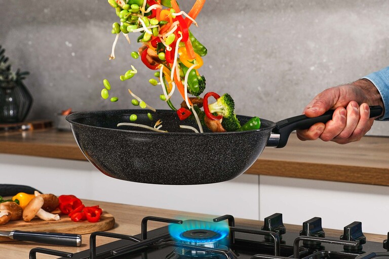 En wokpanne for sunn matlaging -