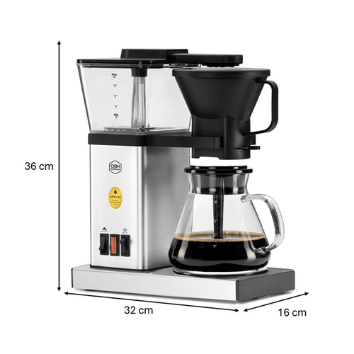 Blooming Prime kaffetrakter matte silver ti kopper