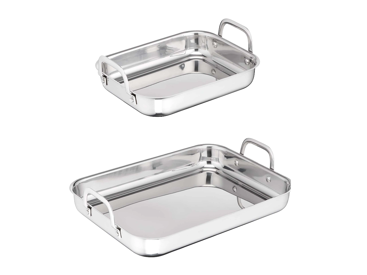 Emotion ovnsformer i rustfritt stål – 2 deler