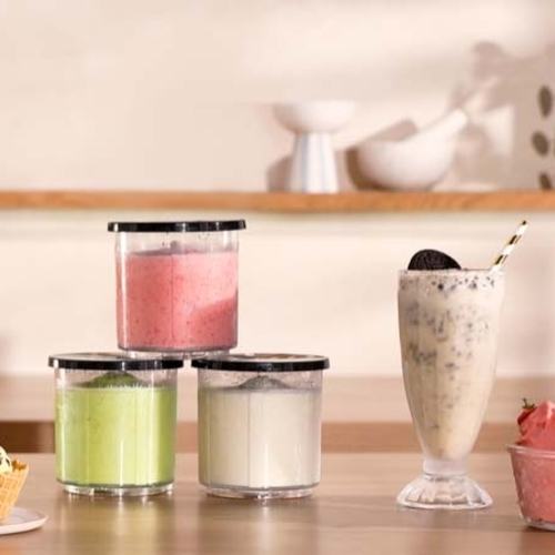 Dolci Gelato ekstra skåler, 3 x 480 ml.