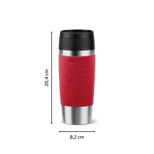 Travel Mug Classic Termokopp 0,36 l Mørkerød 