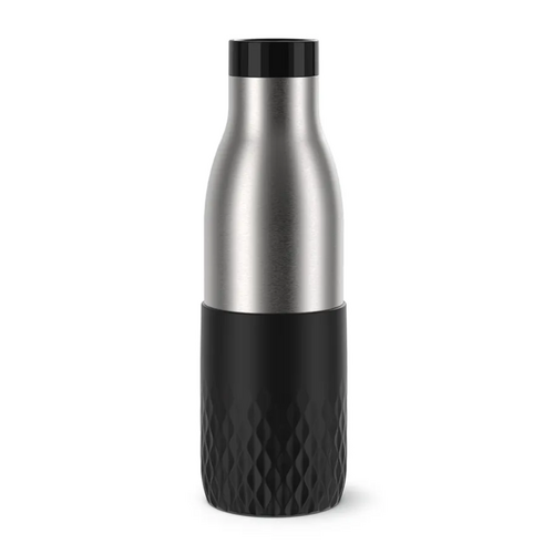 Bludrop Sleeve Vannflaske i rustfritt stål 0,5 l Svart 