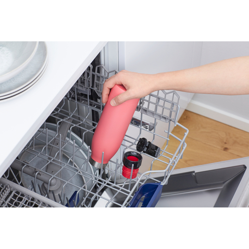 Bludrop Basic Vannflaske av Rustfritt stål 0,5 l rosa 