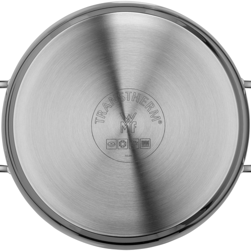 Diadem Plus gryte lav 20 cm /3 L med lokk, stål Cromargan 