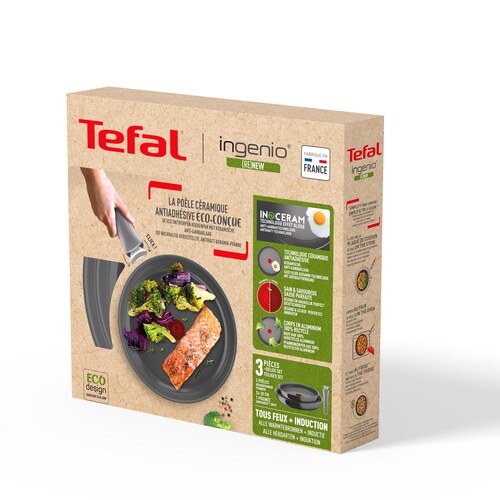 Ingenio Renew Stekepannesett 3 deler