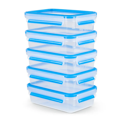 MasterSeal Mealprep Set 5 x 0,8 l Matboks 