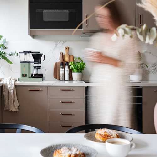 Blooming Prime Misty Green Kaffetrakter ti kopper