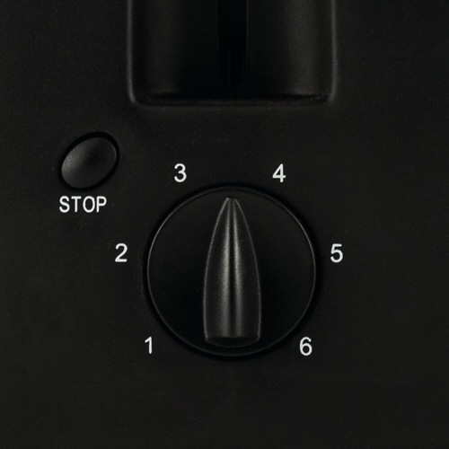 Design inox brødrister fire brødskiver rustfritt stål