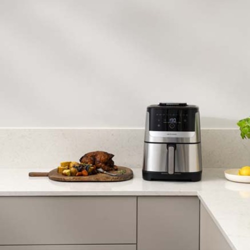 Easy Fry Silence-air fryer 5L rustfritt stål 