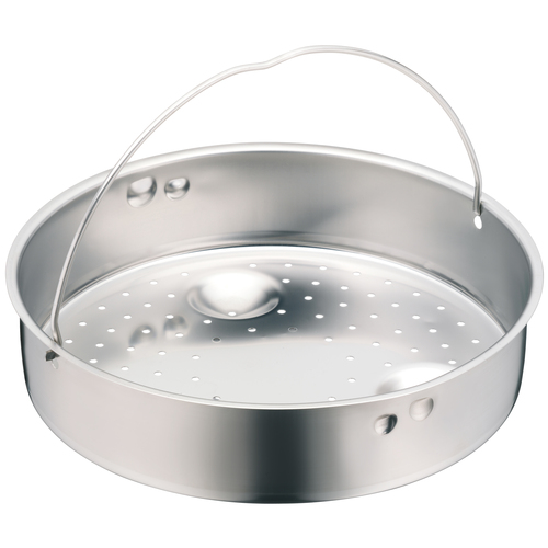Dampkurv med håndtak, 22 cm rustfritt stål Cromargan® 