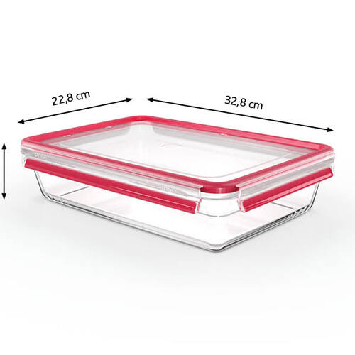 MasterSeal Glass Rectangular 3000 ml Matboks 