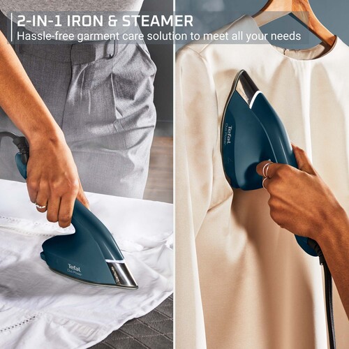 Duo Force 2-i-1 steamer/strykejern
