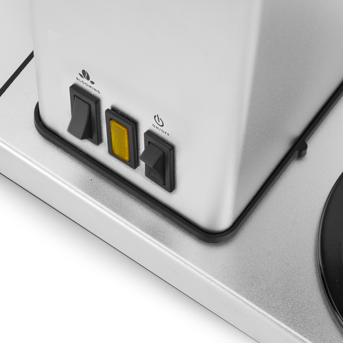 Blooming Prime kaffetrakter matte silver ti kopper