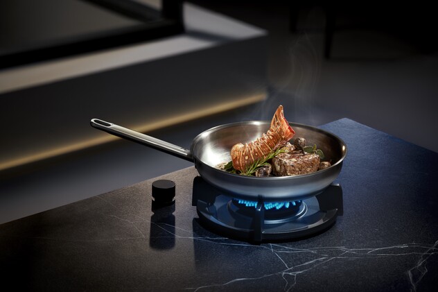 Stekepanne i rustfritt stål