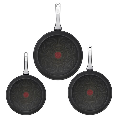 Unlimited ON Stekepannesett 20 cm / 24 cm / 28 cm
