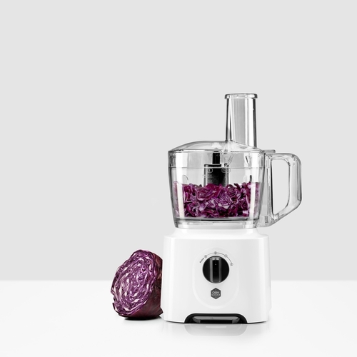 Easy Force foodprosessor hvit kompakt liten 2,4 l
