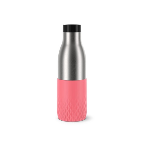Bludrop Sleeve Vannflaske av Rustfritt stål 0,5 l rosa 