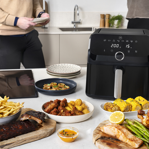 Easy Fry Mega 7,5 L Svart - Air fryer