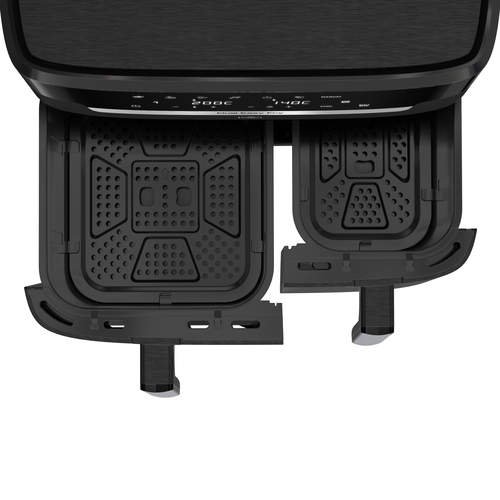 XXL Dual Easy Fry 11 L Svart - Air fryer