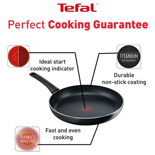 Family Cook Stekepanne 28 cm Svart 