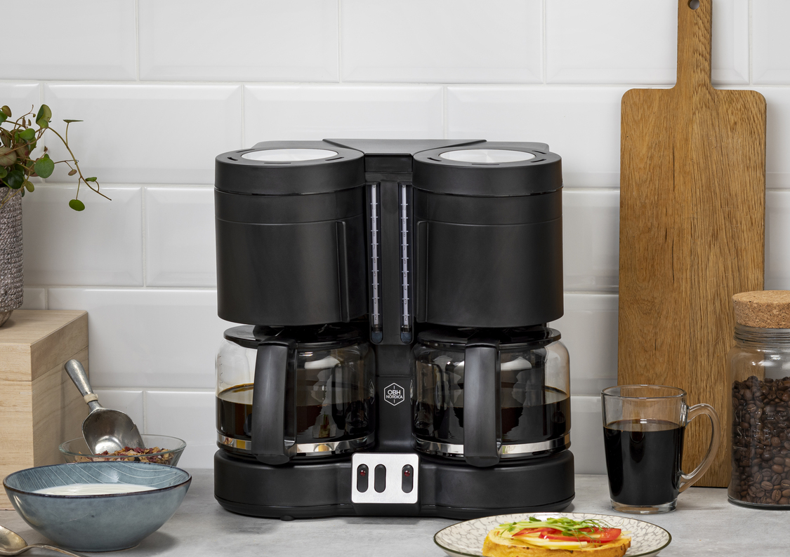 Kaffetrakter design — velg en modell som passer kjøkkenet ditt