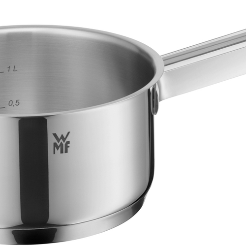 Belmonte grytesett 5 stk m. Lokk (24/20/20/16/16 cm) 18/10 stål 