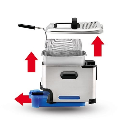 Oleoclean Frityrkoker stor med digital timer 