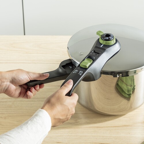 Secure Trendy Trykkoker 8 l med dampkurv