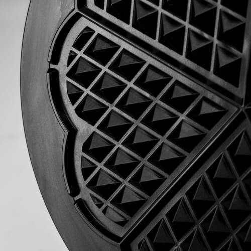 Select vaffeljern dobbelt to vafler svart
