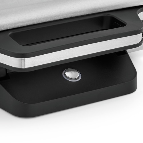 Lono sandwichgrill med non-stick, rustfritt stål Cromargan® 