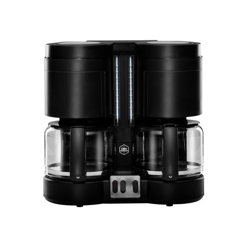 Duo Tech 2 kaffetrakter i 1 svart 20 kopper