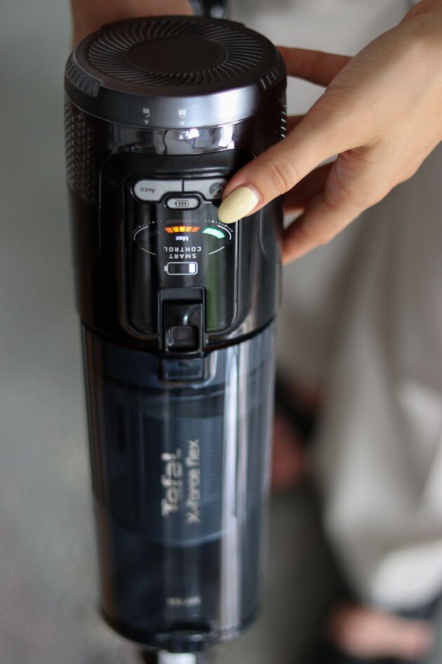 Oppdag Boost-funksjonen i alle X-force støvsugermodeller: hold nede avtrekkeren for maksimal rengjøring av vanskelig tilgjengelige områder