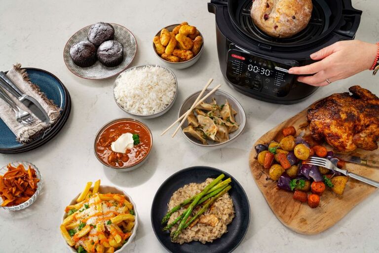 Disse programmene finnes på Multicook Actifry: