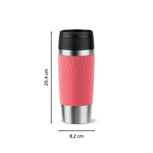 Travel Mug Twist Termokopp 0,36 l Rød 